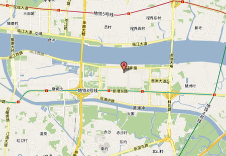 2011年广州国际照明展览会详细地图